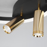 Накладной светильник Eurosvet 90247/3 черный/золото Smart Luminari