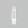 Подвесной светильник Eurosvet 50204/1 LED белый/матовое серебро Bento