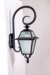 Настенный уличный(фасадный) светильник YAOHUALUX 91102fL/18 Bl FARO-FROST L