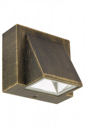 Настенный уличный(фасадный) светильник YAOHUALUX W78029A Gb TUBE LED