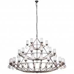 Подвесная люстра Vitaluce V1814-1/24+12+6