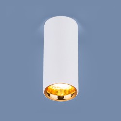Накладной светильник Elektrostandard DLR030 12W 4200K белый матовый/золото