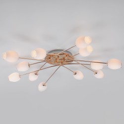 Потолочный светильник Eurosvet 30135 золото Tulip