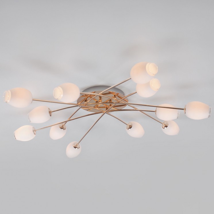 Потолочный светильник Eurosvet 30135 золото Tulip