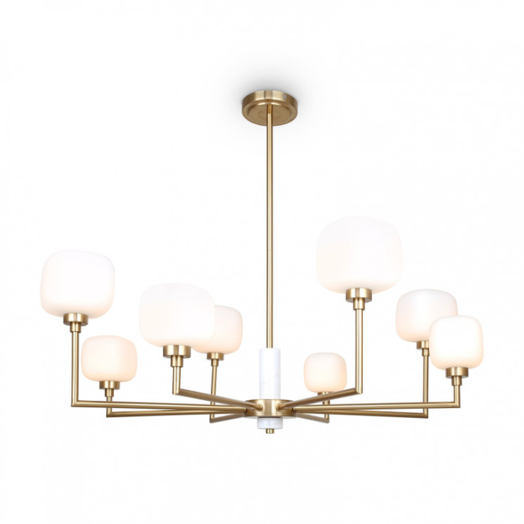 Люстра на штанге Freya FR5373CL-08BS Tender