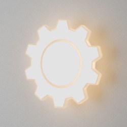 Светильник настенный светодиодный Elektrostandard Gear Gear M LED белый (MRL LED 1095)