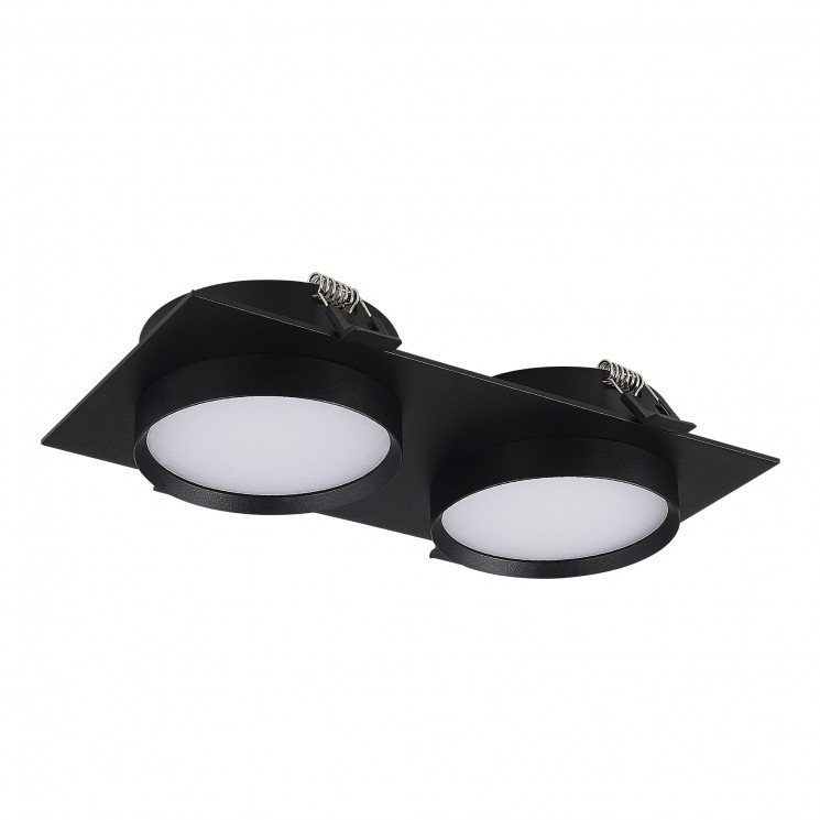 Светильник встраиваемый ST Luce Черный GX53 2*50W IP20 L220xW109xH43 220V Без ламп      ST258.408.02