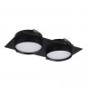 Светильник встраиваемый ST Luce Черный GX53 2*50W IP20 L220xW109xH43 220V Без ламп      ST258.408.02