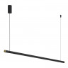 Светильник подвесной ST Luce черный/черный,латунь LED 1*20W 4000K         SL6238.403.01