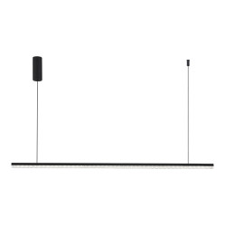 Светильник подвесной ST Luce черный/прозрачный LED 1*32W 4000K         SL1018.423.01