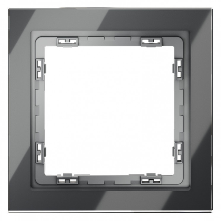 Рамка 1 пост VOLTUM VLS110107 графит