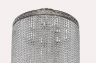 Каскадная хрустальная люстра Bohemia Ivele Crystal 83311/50IV-250 Ni D500 H2500 