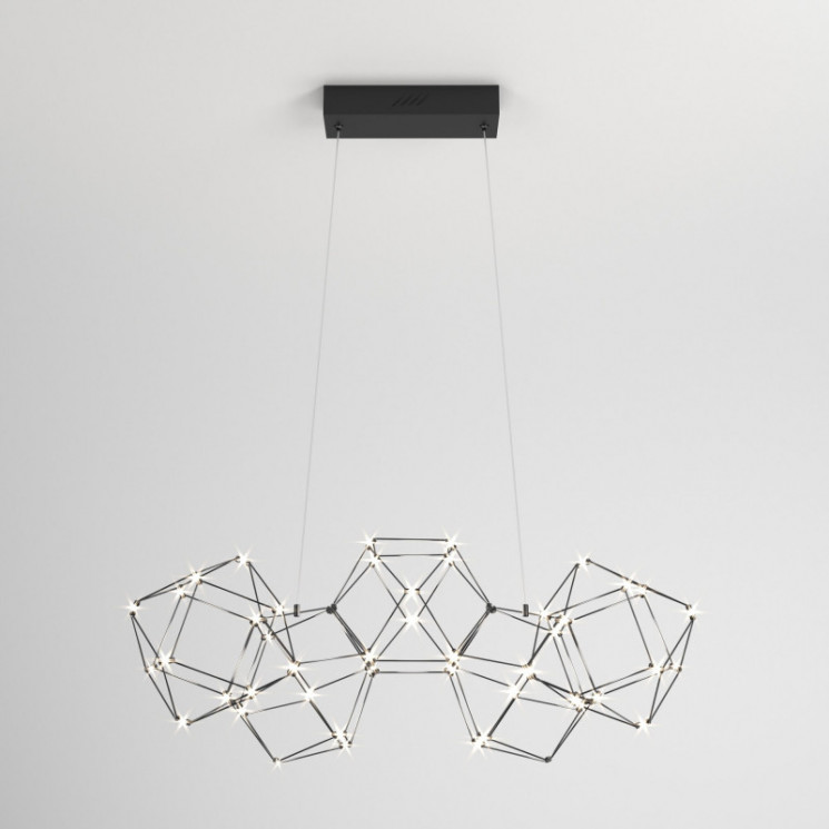 Подвесной светильник Eurosvet 90168/5 черный жемчуг Uma