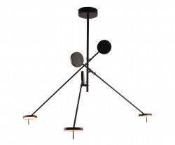 Kink Light 09440-3A,19(3000K) Подвес Некси черный d170 h100 Led 24W (3000K)