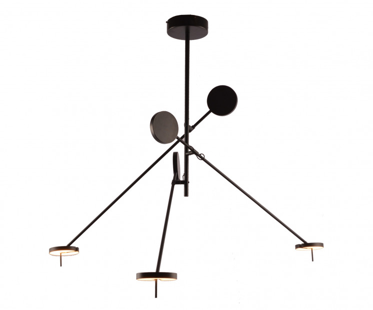 Kink Light 09440-3A,19(3000K) Подвес Некси черный d170 h100 Led 24W (3000K)