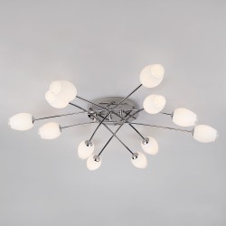 Потолочный светильник Eurosvet 30135 хром Tulip