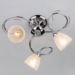 Потолочный светильник Eurosvet 30130/3 хром Natalie