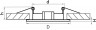 Светильник точечный встраиваемый  Lega 16 Lightstar 11014