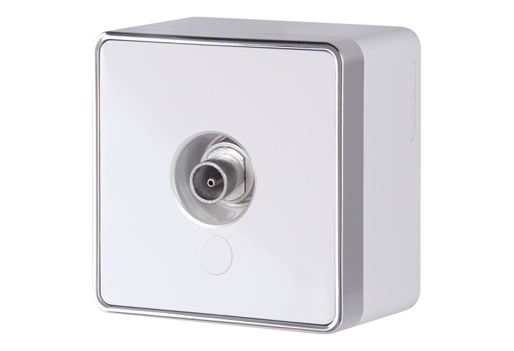 ТВ-розетка оконечная  Gallant белая Werkel W5083001 (WL15-21-01)