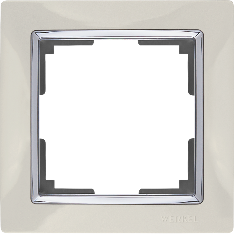 Рамка на 1 пост слоновая кость Werkel W0011903 (WL03-Frame-01-ivory Snabb)