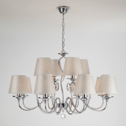 Подвесной светильник  Eurosvet Fresa 70068/12 хром