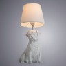 Настольная лампа ARTE Lamp A1512LT-1WH BOBBY