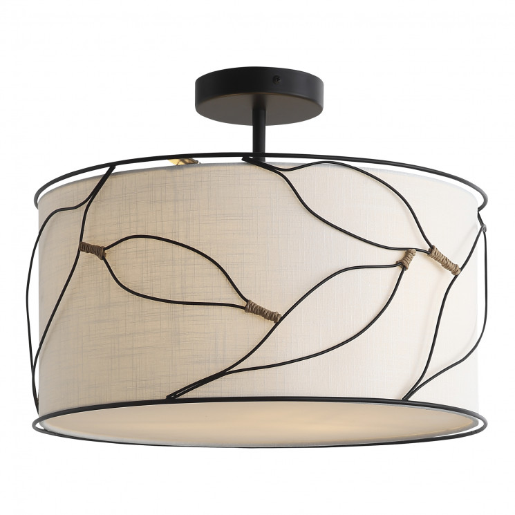 Светильник подвесной ST Luce Черный/Бежевый E27 3*60W          SL6228.402.03