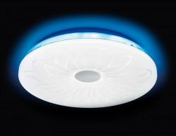 Управляемый светильник Ambrella light F77 BL 72W D420  ORBITAL DESIGN