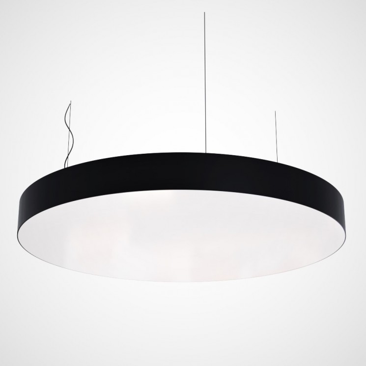 Светильник светодиодный потолочный/подвесной RVE-LBX-RING-1200-P круг 120 см 127 Вт 4000К черный