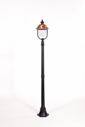 Уличный фонарный столб YAOHUALUX 84308c Bl MADRID-COOPER