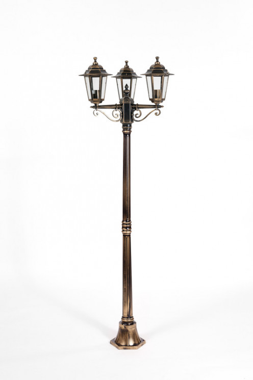 Уличный фонарный столб YAOHUALUX 79808SB Gb PETERSBURG S