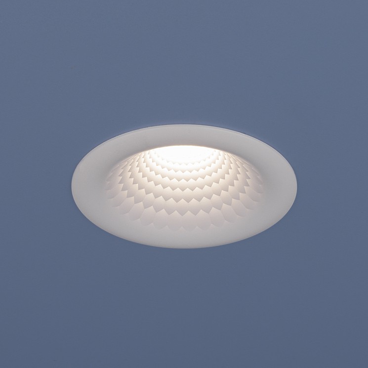 Встраиваемый потолочный светодиодный светильник Elektrostandard 9904 LED 5W WH белый