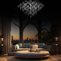 Подвесной светильник LOFT IT 10259/800 Silver Asfour