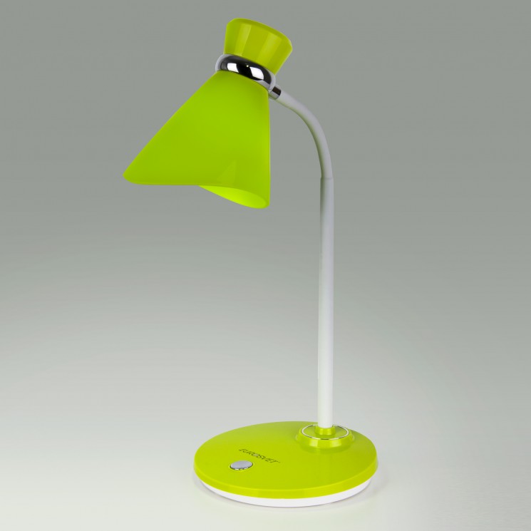 Настольный светильник с выключателем Eurosvet School 01077/1 зеленый