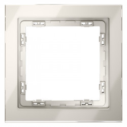 Рамка 1 пост VOLTUM VLS110103 кашемир