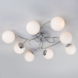 Потолочный светильник Eurosvet 30129/8 хром Lola