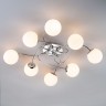 Потолочный светильник Eurosvet 30129/8 хром Lola