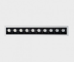 Встраиваемый светильник ITALLINE DL 3074 white/black