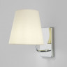 Настенный светильник с тканевым абажуром Eurosvet 60155/1 хром Amaretto