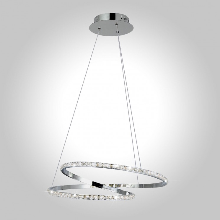 Подвесной светильник  Eurosvet Asteria 90062/2 хром