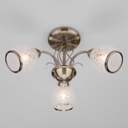 Потолочный светильник  Eurosvet Gabriella 30026/3 античная бронза