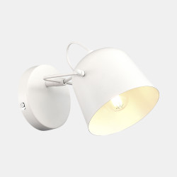 Светильник настенный EVOLUCE Белый/Белый E27 1*40W           SLE1805-501-01