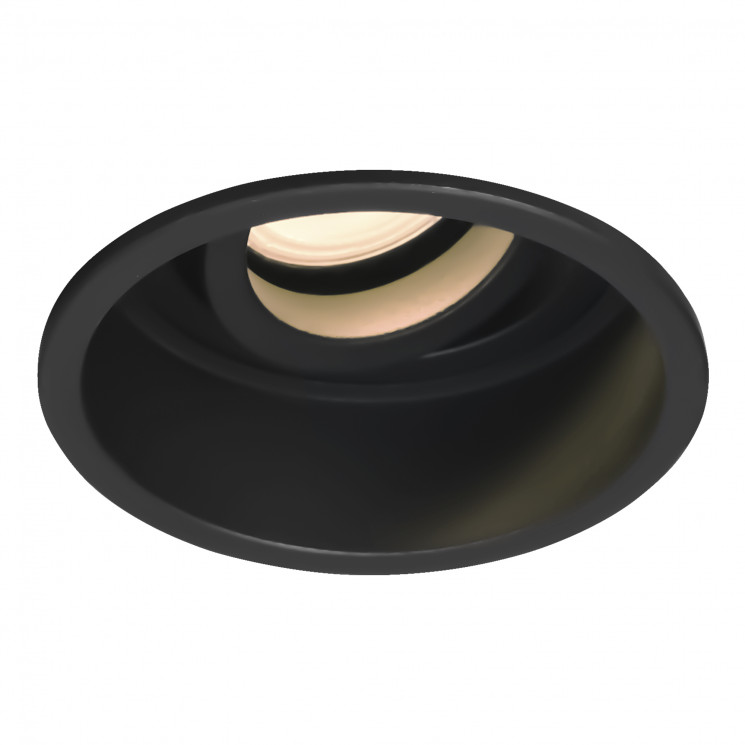 Встраиваемый светильник ST Luce Черный GU10 1*50W IP20 D91,5xH5,2 220V Без ламп      ST261.408.01
