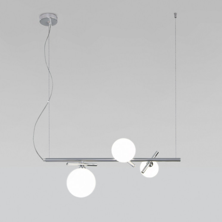 Подвесной светильник Eurosvet 50382/3 хром SALUT