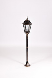 Садово-парковый светильник YAOHUALUX 91406M Gb ромб ASTORIA 2M