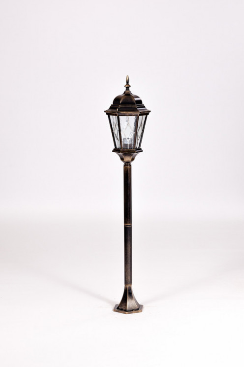 Садово-парковый светильник YAOHUALUX 91406M Gb ромб ASTORIA 2M