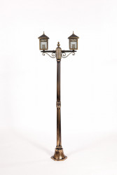 Садово-парковый светильник YAOHUALUX 87308A Gb KRAKOV 2