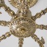 Классическая потолочная люстра Eurosvet Caldera 60106/8 античная бронза