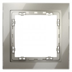 Рамка 1 пост VOLTUM VLS110104 шелк