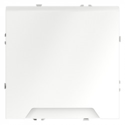 Розетка встраиваемая S70 с заземлением и защитными шторками и крышкой 16А VOLTUM VLS040302 белый матовый